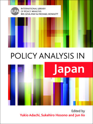 cover image of Policy Analysis in Japan